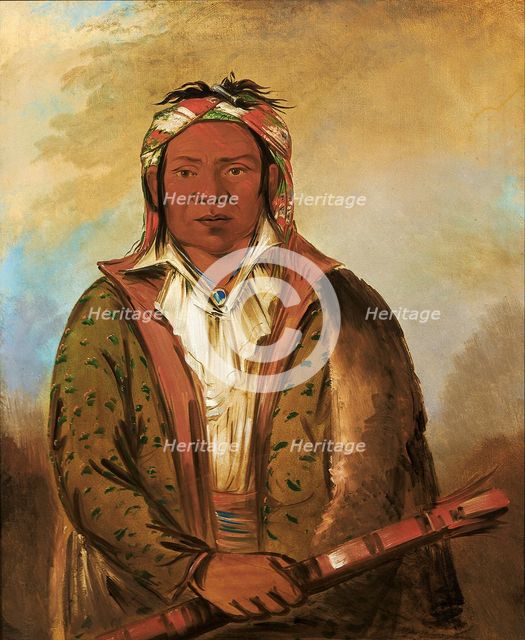 Shee-náh-wee, 1830. Creator: George Catlin.