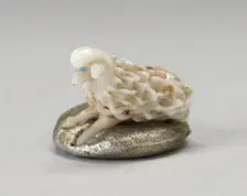Sheep, France, 18th century. Creator: Verres de Nevers