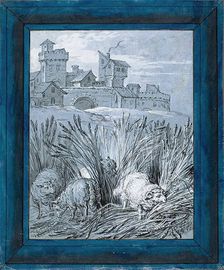 Sheep in the Field ("Rien de trop I"), 1732. Creator: Jean-Baptiste Oudry
