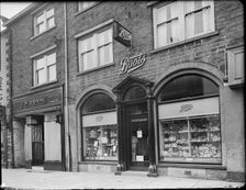 Sheep Street, Skipton, Craven, North Yorkshire, 1957. Creator: George Bernard Mason