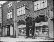 Sheep Street, Skipton, Craven, North Yorkshire, 1957. Creator: George Bernard Mason