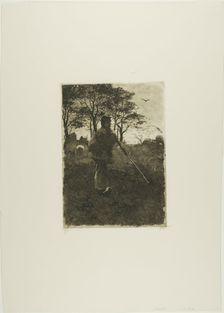Sheepherder, c. 1885. Creator: Willem Witsen