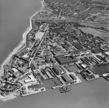 Sheerness Naval Dockyard. Artist: Aerofilms