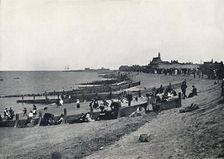 Sheerness - The Promenade and Beach 1895