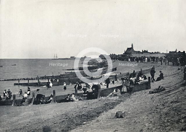 'Sheerness - The Promenade and Beach', 1895. Artist: Unknown.