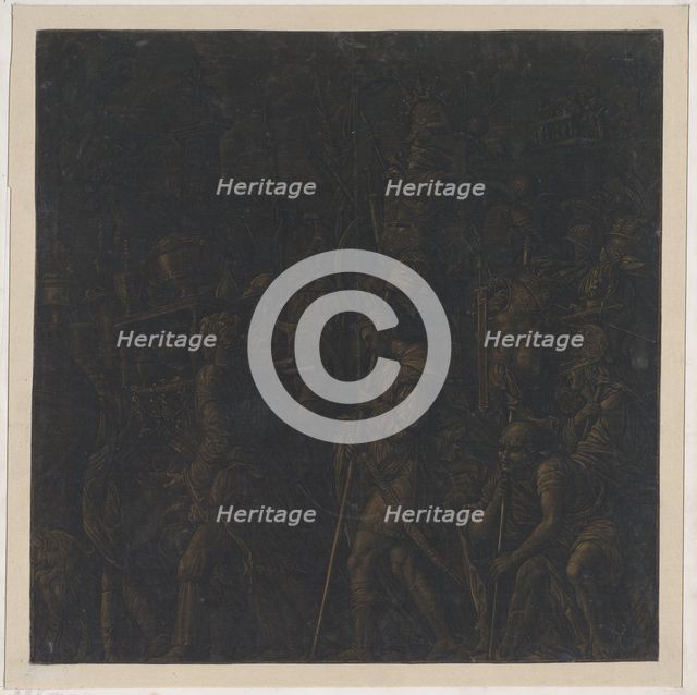 Sheet 8 from The Triumphs of Caesar, after Mantegna, 1599. Creator: Bernardo Malpizzi.