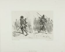 Sheet of Sketches, 1842. Creator: Auguste Raffet