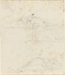Sheet of Studies. Creator: John Flaxman