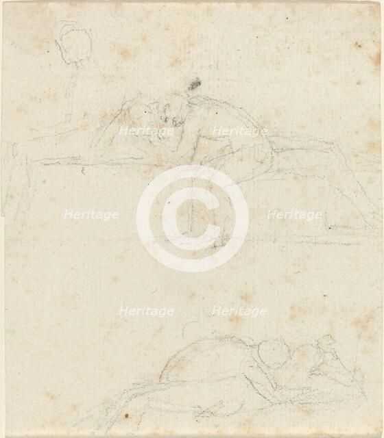 Sheet of Studies. Creator: John Flaxman.