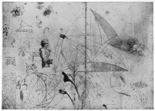 Sheet of studies, late 15th or early 16th century (1954).Artist: Leonardo da Vinci