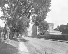 Sheffield Hall, Yale College, New Haven, Connecticut, USA, c1900. Creator: Unknown