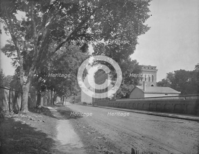 'Sheffield Hall, Yale College, New Haven, Connecticut', c1897. Creator: Unknown.