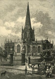Sheffield Parish Church 1898. Creator: Unknown