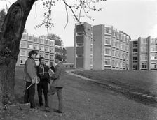 Sheffield University campus, Sheffield, South Yorkshire, 1965. Creator: Michael Walters