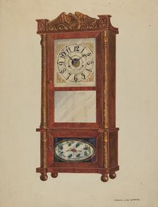 Shelf Clock, 1935/1942. Creator: Francis Law Durand