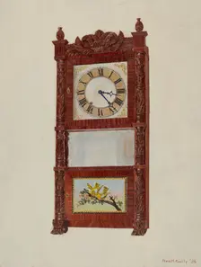 Shelf Clock, 1936. Creator: Alvin M Gully