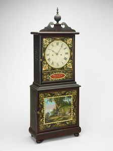 Shelf Clock, c. 1820/40. Creator: Benjamin Torrey