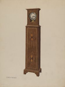 Shelf Clock, c. 1937. Creator: Ulrich Fischer