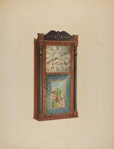 Shelf Clock, c. 1938. Creator: Lawrence Phillips