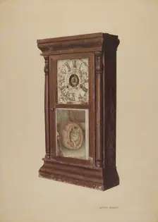 Shelf Clock, c. 1940. Creator: Raymond Neumann