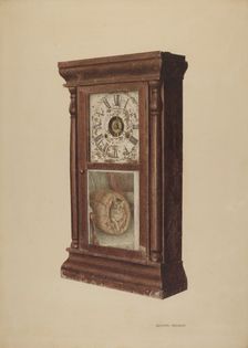 Shelf Clock, c. 1940. Creator: Raymond Neumann