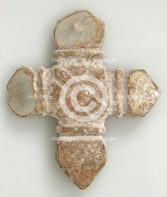 Shell Cross, Byzantine, 300-700. Creator: Unknown.