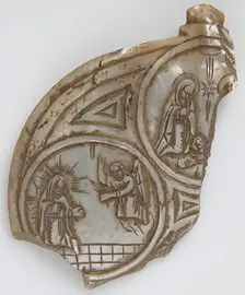 Shell Fragment, German, 16th century. Creator: Unknown