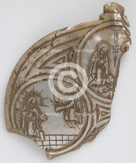 Shell Fragment, German, 16th century. Creator: Unknown.