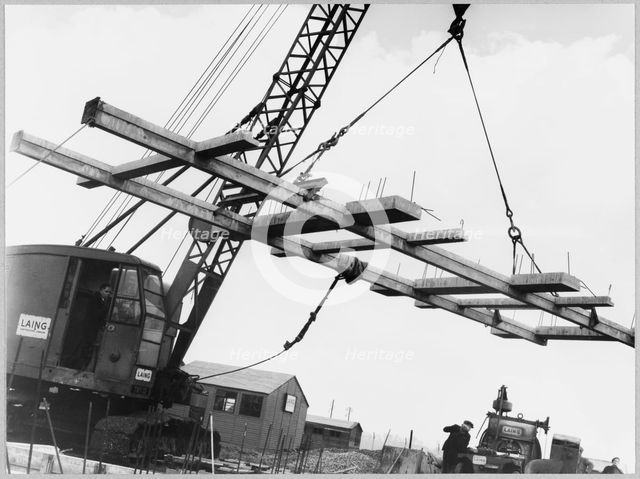 Shell Haven Oil Refinery, Shell Haven, Stanford Le Hope, 16/04/1956. Creator: John Laing plc.