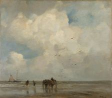 Shellfishing, 1885. Creator: Maris, Jacob (1837-1899)