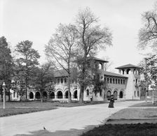 Shelter house, Riverside Park, Indianapolis, Ind., c1907. Creator: Unknown