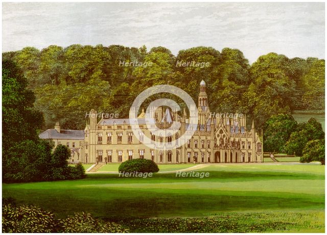 Shelton Abbey, County Wicklow, Ireland, home of the Earl of Wicklow, c1880. Artist: Unknown