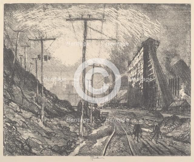 Shenandoah, 1910. Creator: Joseph Pennell.