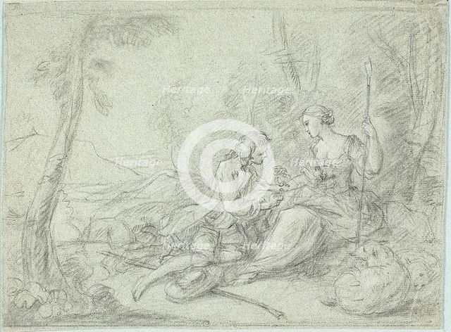 Shepherd and Shepherdess, n.d. Creator: Sébastien Le Clerc the Younger.