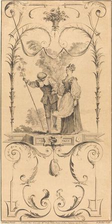 Shepherd and Shepherdess (?). Creator: Pierre Alexandre Aveline