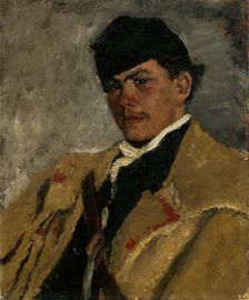 Shepherd in Fur, 1877-1880. Creator: Ladislav Mednyanszky