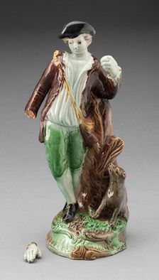 Shepherd, Staffordshire, c. 1790. Creator: Staffordshire Potteries