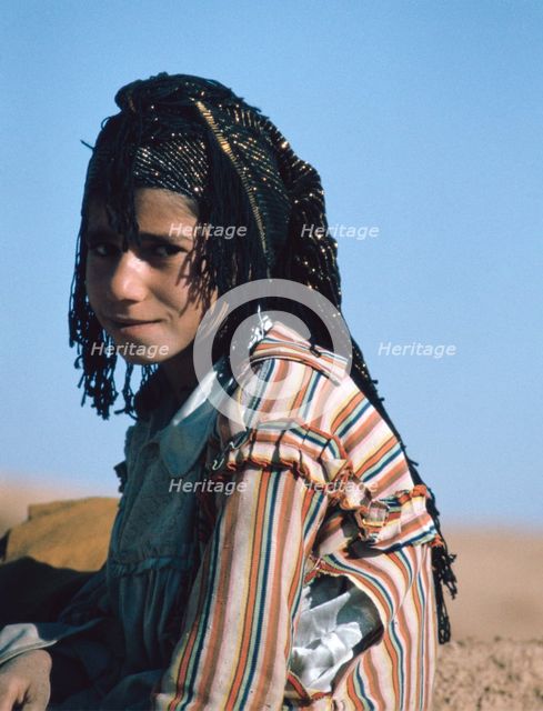 Shepherdess, Calah (Nimrud), Iraq, 1977. Creator: Vivienne Sharp.