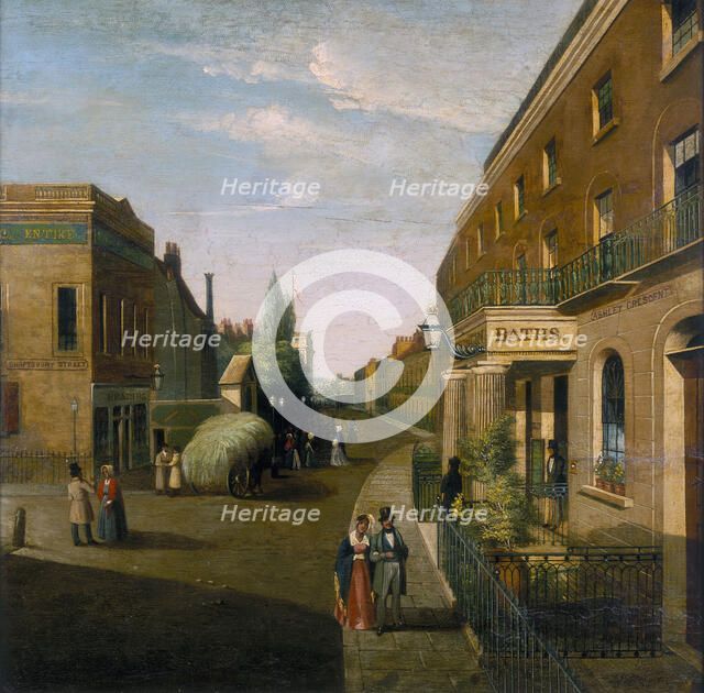 'Shepherdess Walk, Hoxton', c1845. Artist: IF Borgnis