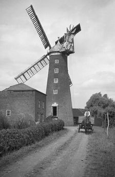 Shepherds Mill, Upwell, Cambridgeshire, 1935. Artist: HES Simmons