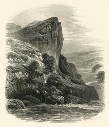 Shepherd's Crag, on the Llugwy c1870