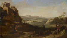 Shepherds in the Campagna, 1620-1667. Artist: Cornelis van Poelenburgh