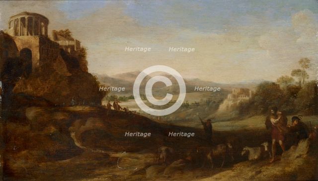 Shepherds in the Campagna, 1620-1667. Artist: Cornelis van Poelenburgh.