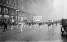 Sherman Boosters Parade, between c1915 and c1920. Creator: Bain News Service
