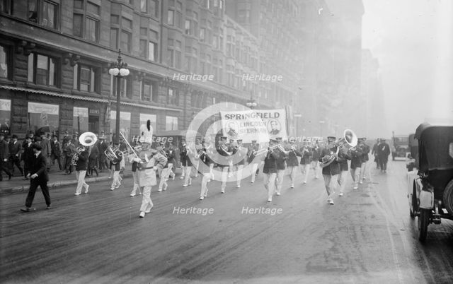 Sherman Boosters Parade, between c1915 and c1920. Creator: Bain News Service.