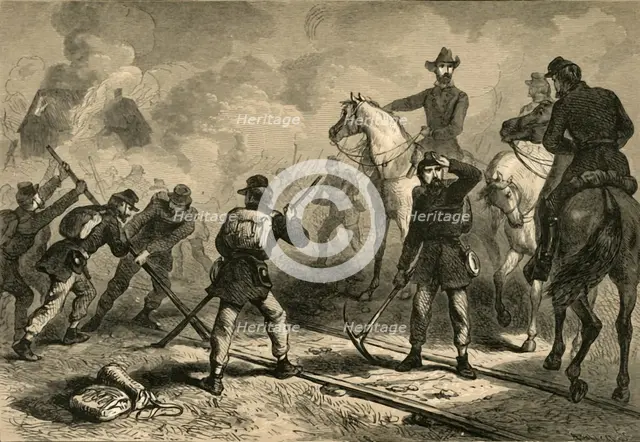 'Sherman's March to the Sea', (1878).  Creator: Albert Bobbett.