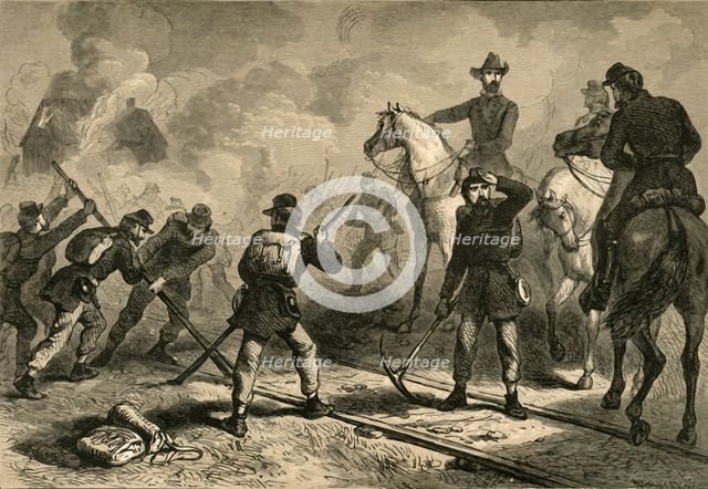 'Sherman's March to the Sea', (1878).  Creator: Albert Bobbett.
