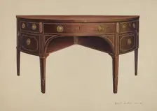 Sheraton Sideboard, c. 1939. Creator: Amos C. Brinton