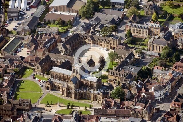 Sherborne Abbey, Dorest, 2015. Artist: Damian Grady.