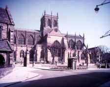 Sherborne Abbey, Dorset, c1955. Creator: Arthur Charles Kirby Ware